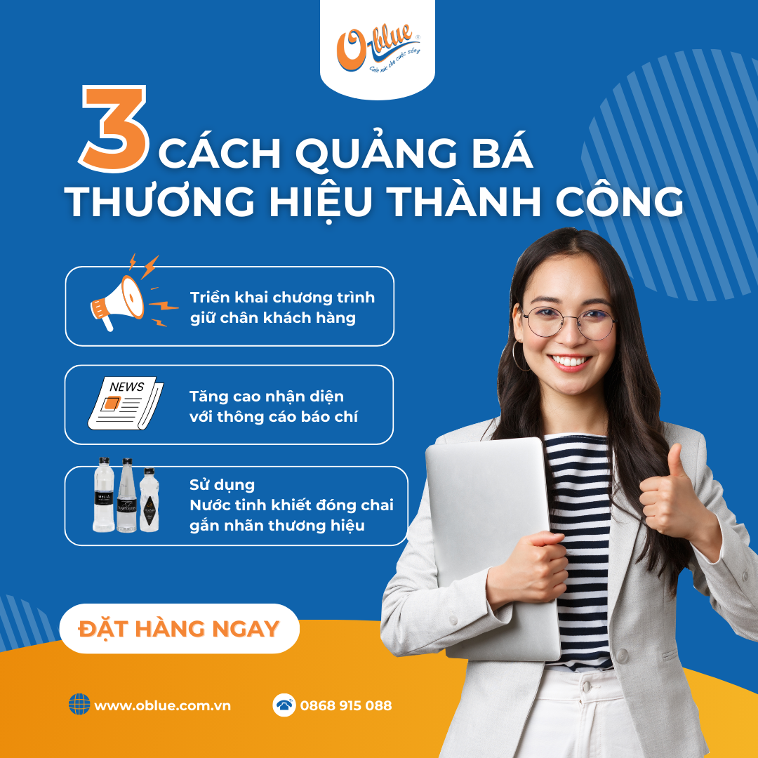 3 CÁCH QUẢNG BÁ THƯƠNG HIỆU THÀNH CÔNG