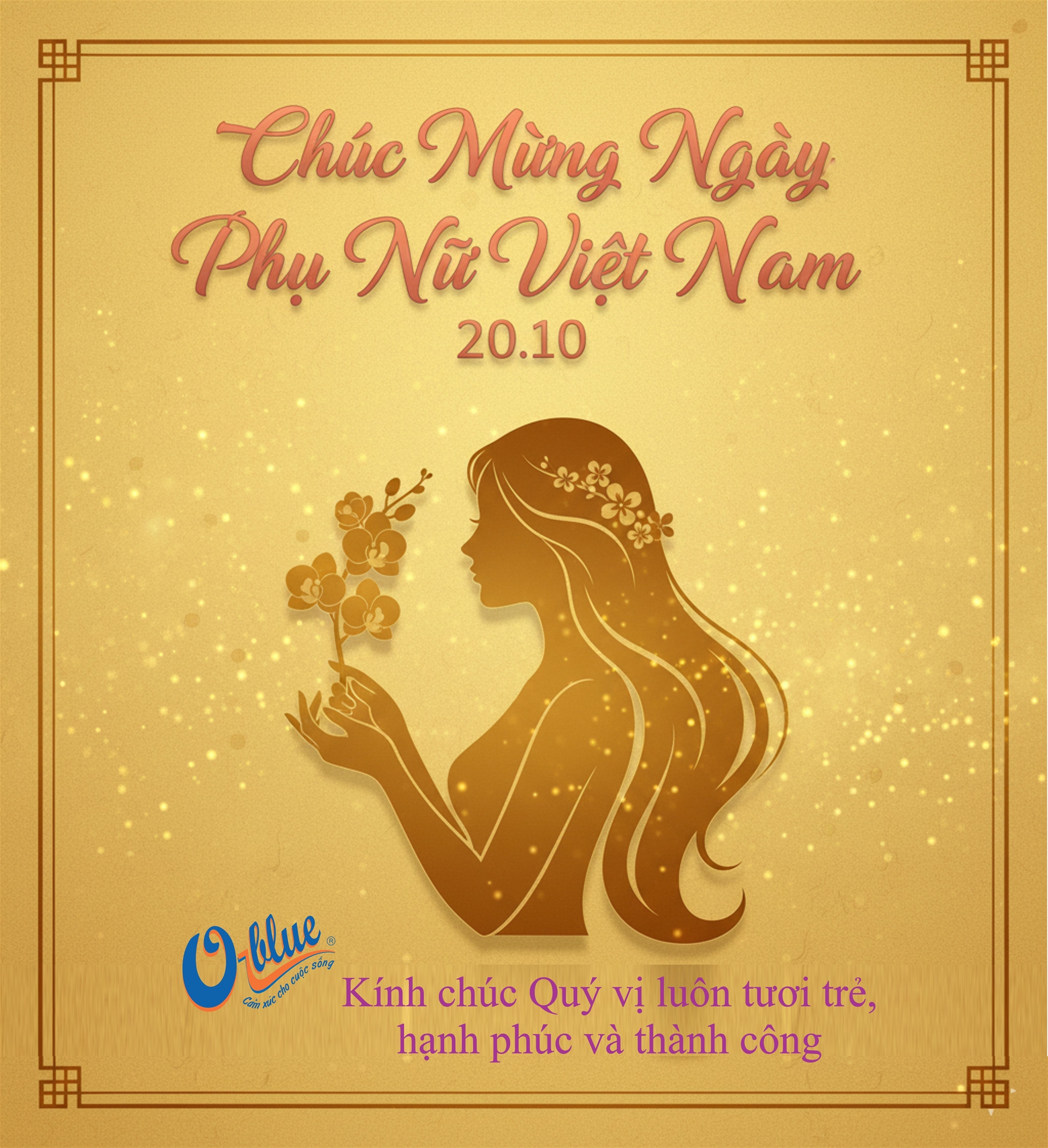 Chúc mừng ngày Phụ nữ Việt Nam 20/10/2025