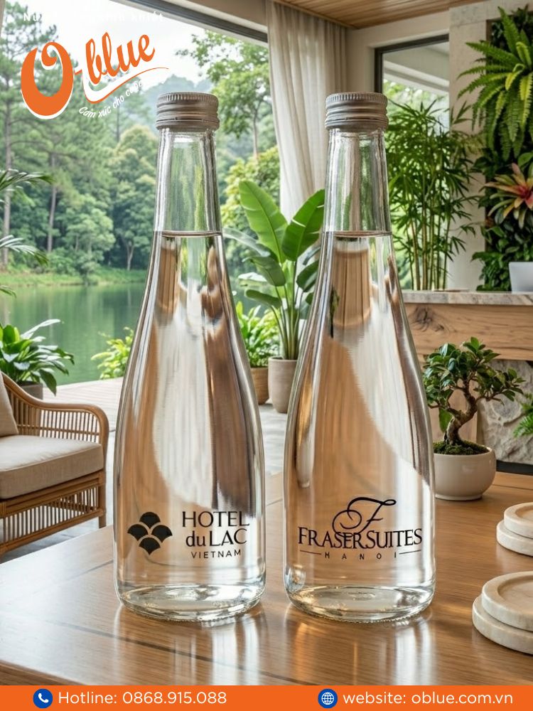 Nước uống chai thủy tinh