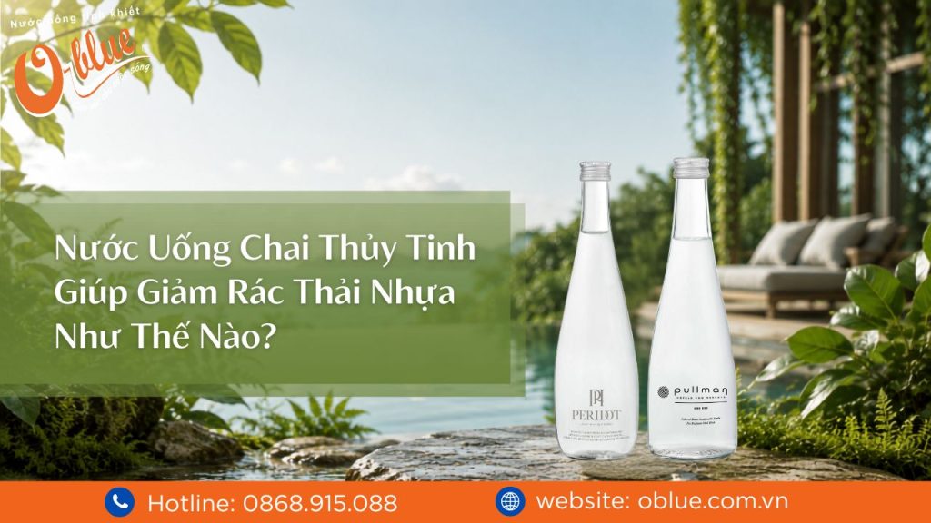 Nước uống chai thủy tinh