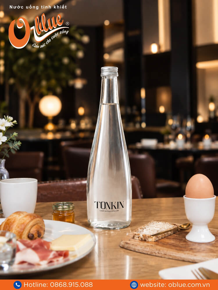 Chọn nước uống chai thủy tinh cho khách sạn và resort